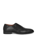  Louis Philippe Men Black Formal Derbys Shoes