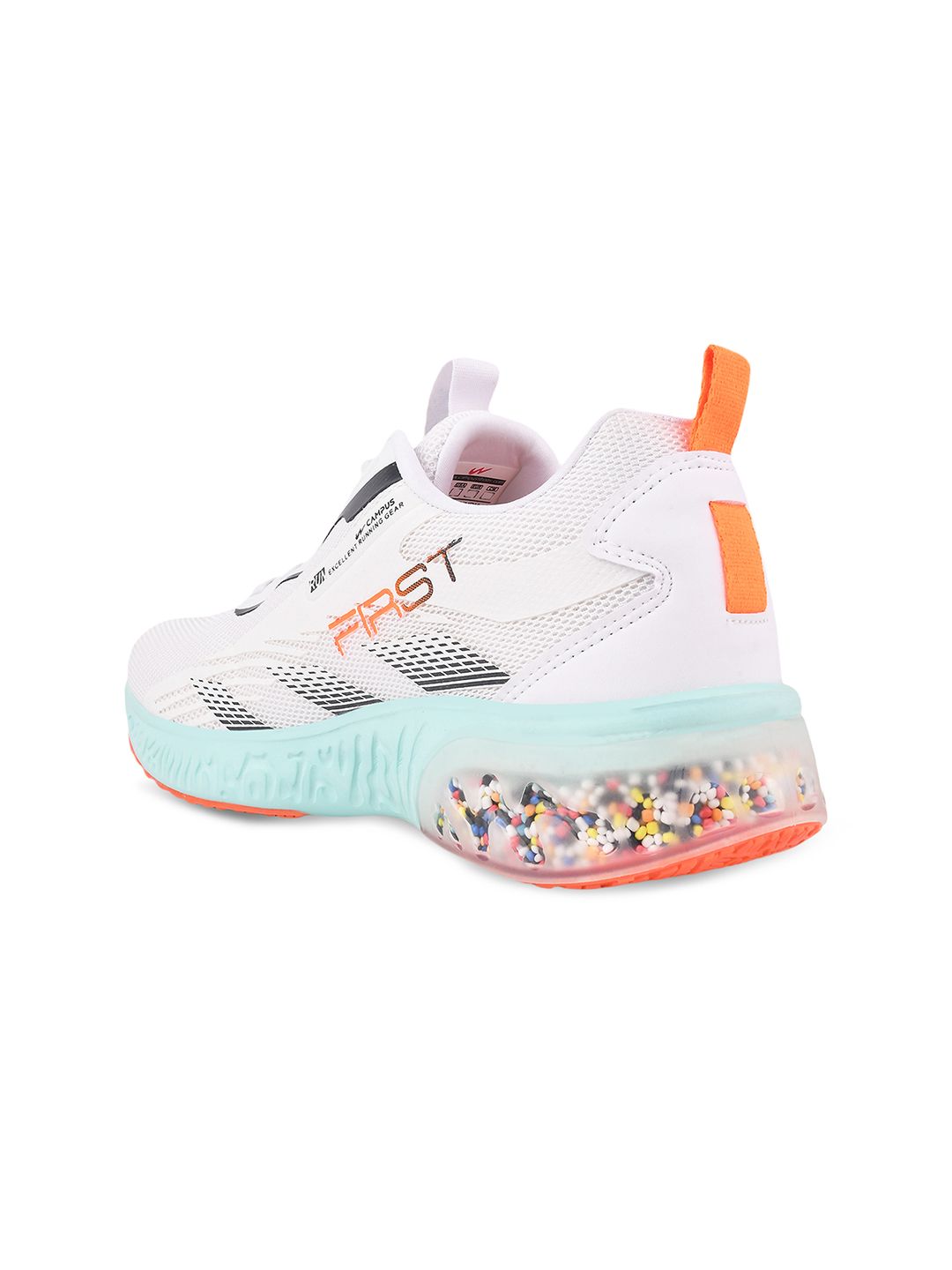  Campus Men White Mesh Running Shoes