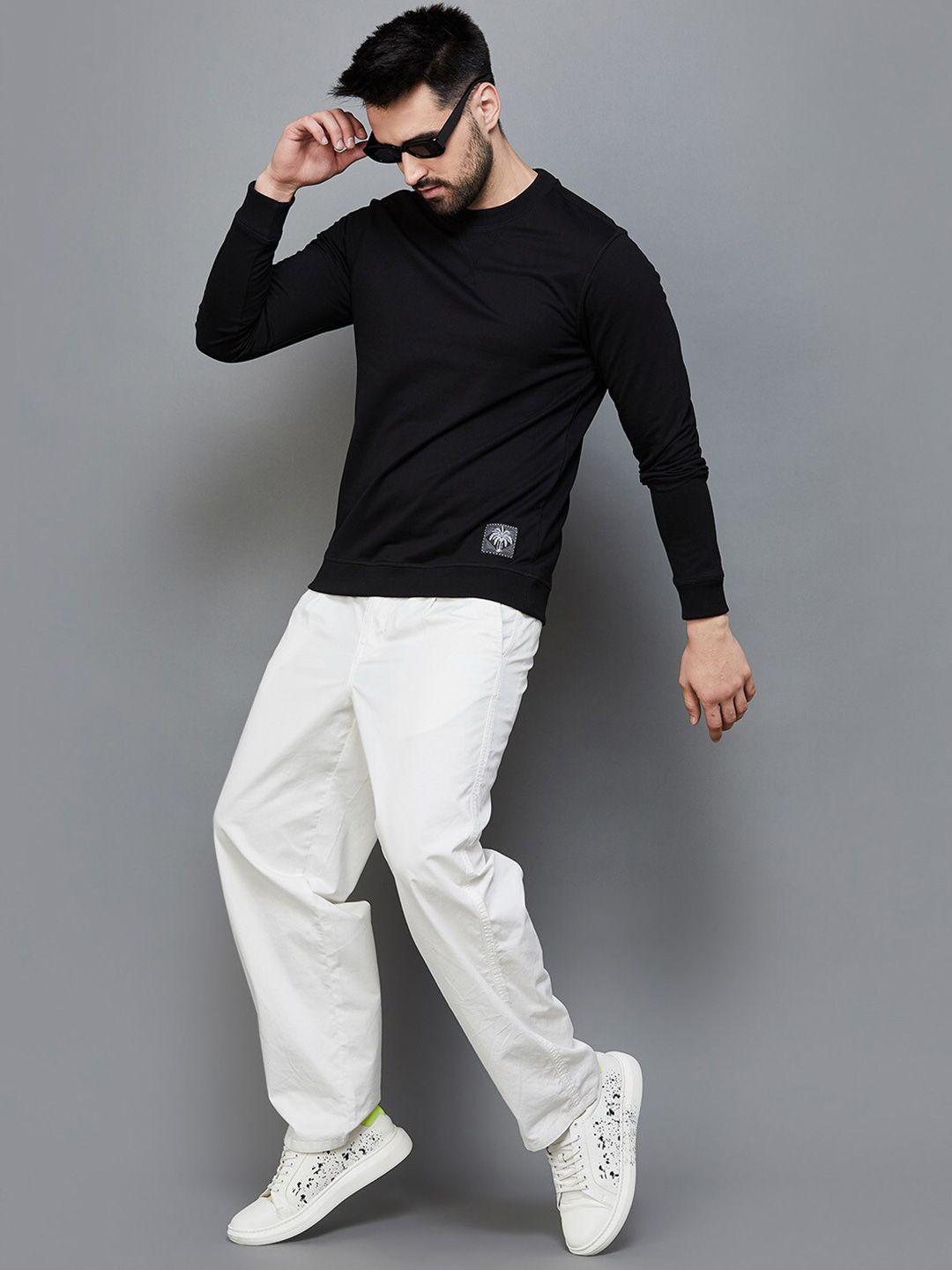  Forca Round Neck Long Sleeves Sweatshirt