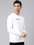  Xtep Typography Printed Round Neck Sweatshirt