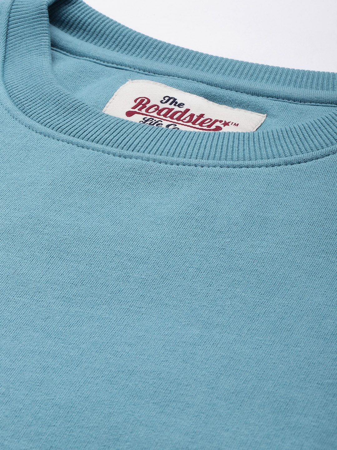  The Roadster Lifestyle Co. Men Solid Sweatshirt