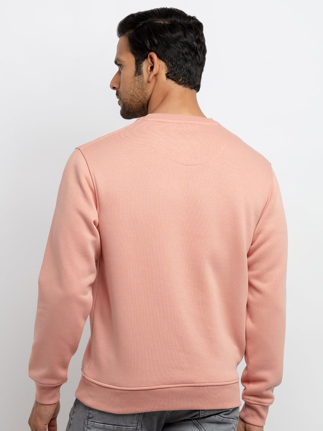  Status Quo Men Pink Sweatshirt