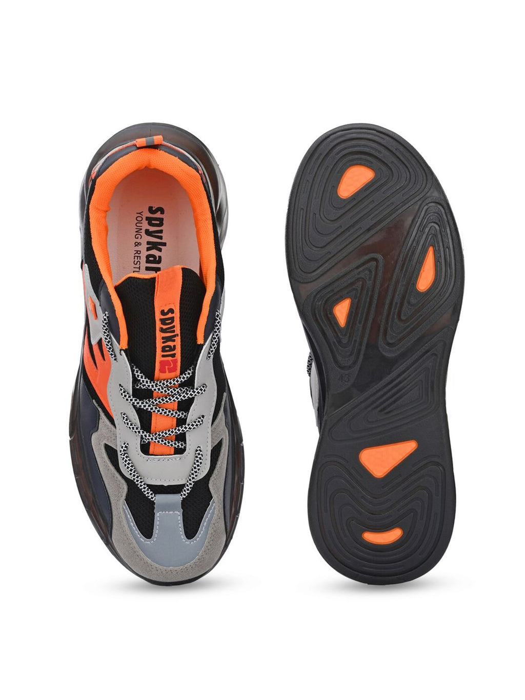  SPYKAR Men Non-Marking Running Sports Shoes