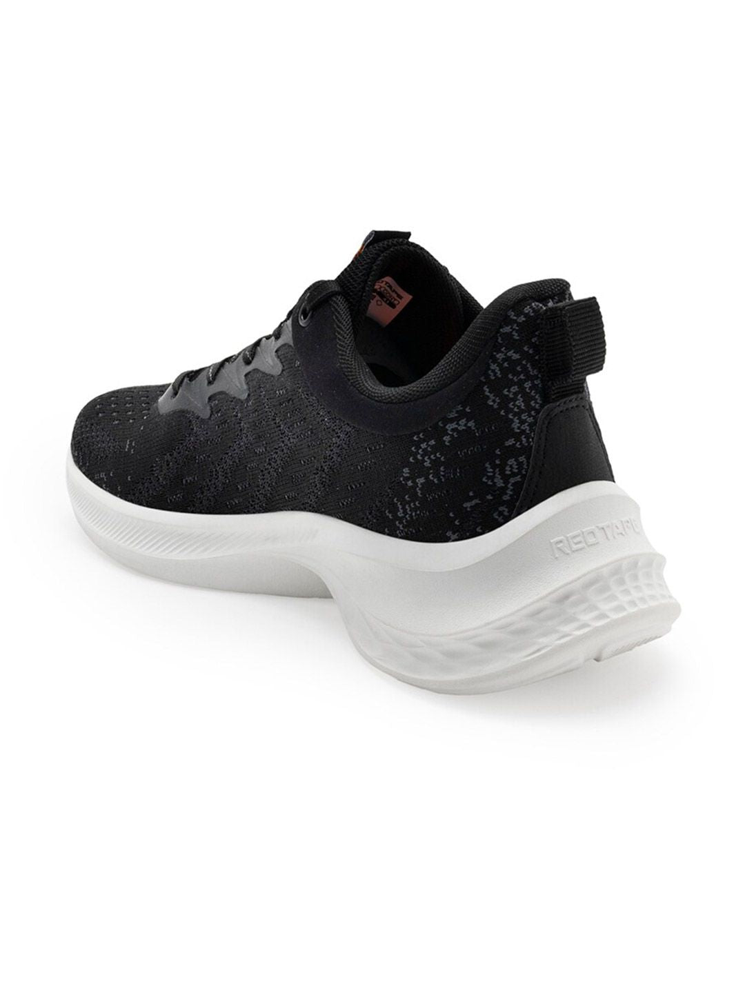  Red Tape Men Black Mesh Walking Shoes