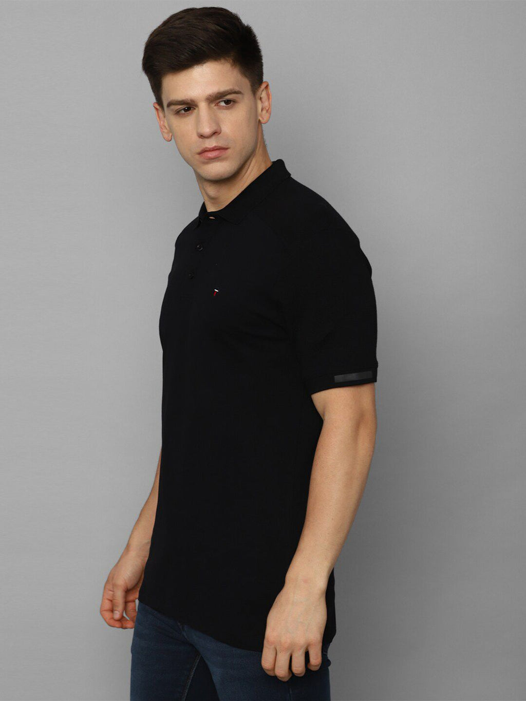  Louis Philippe Jeans Polo Collar Cotton T-shirt
