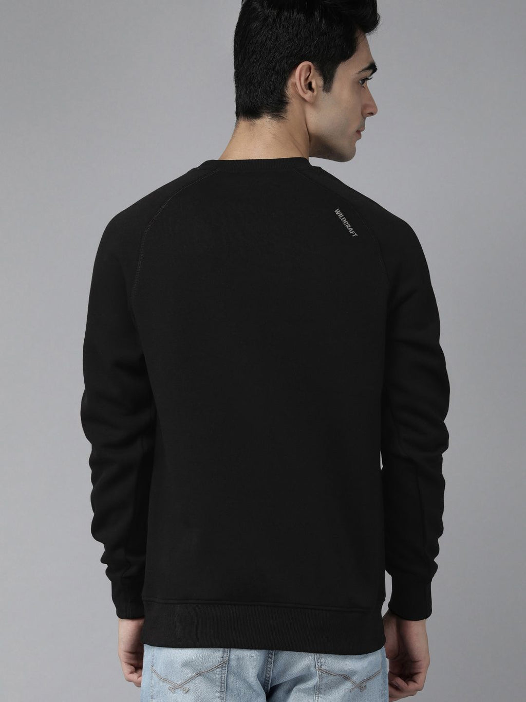  Wildcraft Men Black Printed Sweatshirt