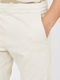  Styli Men Beige Mid-Rise Slim-Fit Pure Cotton Track Pants