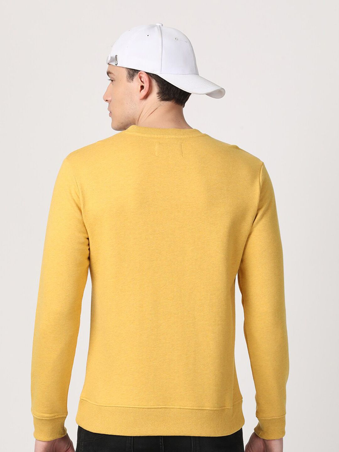  Wrangler Men Round Neck Long Sleeves Sweatshirt