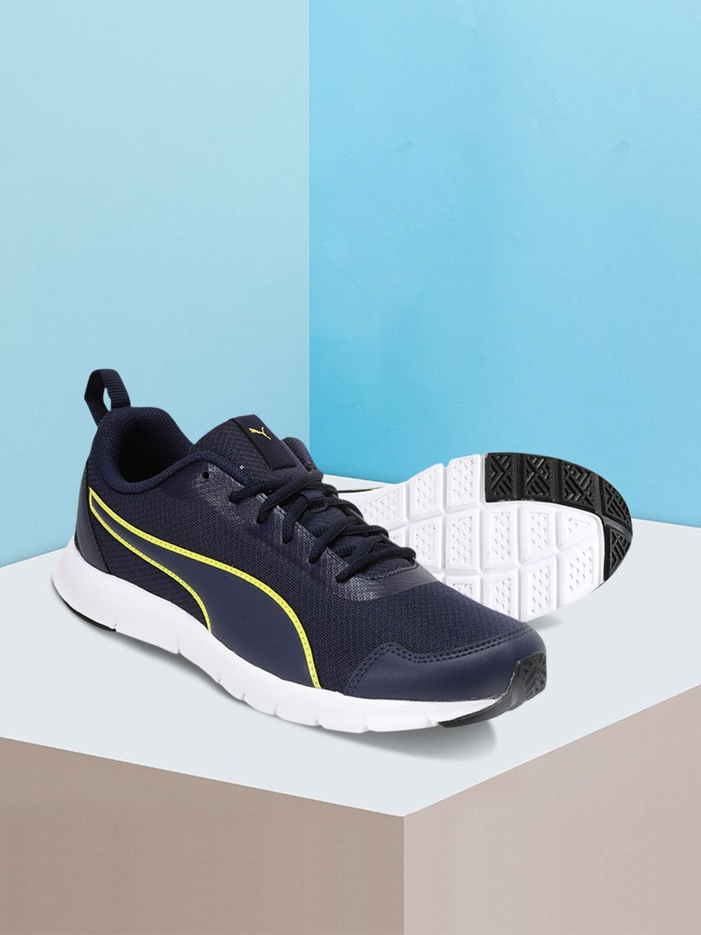  Puma Men Navy Blue Hurdler Running Shoes