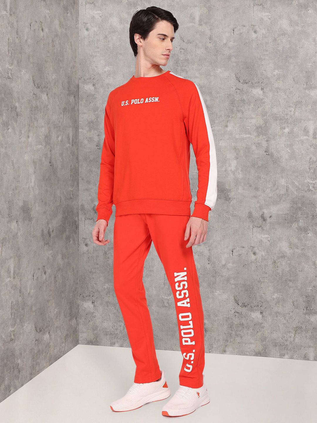  U.S. Polo Assn. Denim Co. Printed Cotton Sweatshirt