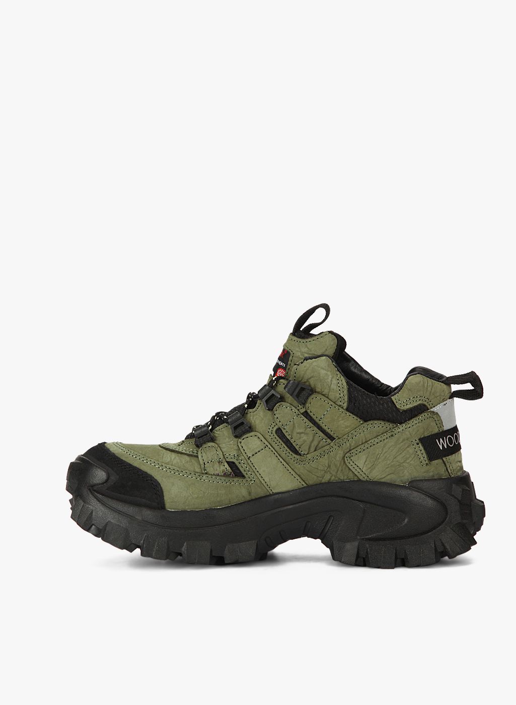  Woodland Men Nubuck Mid-Top Trekking Shoes
