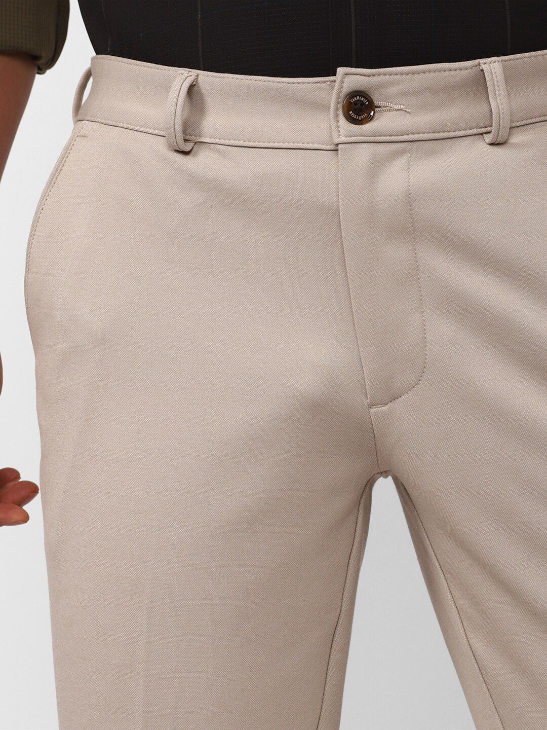 Van Heusen Sport Men Slim Fit Formal Trousers