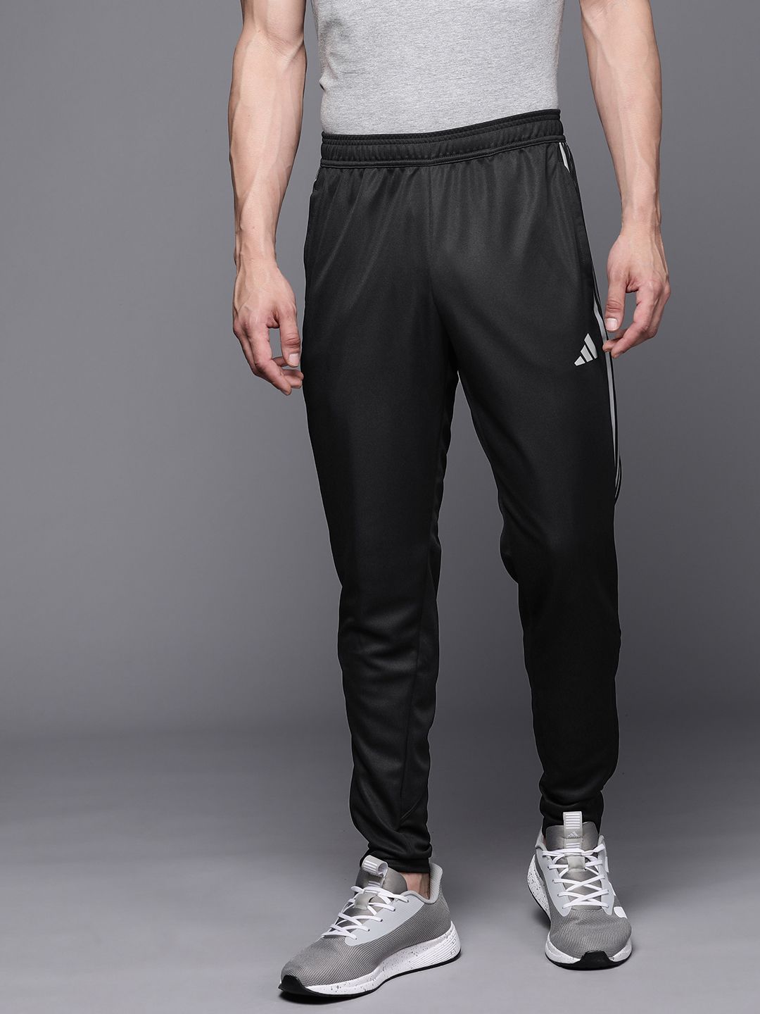  ADIDAS Men Solid TIRO Reflective Football Track Pants