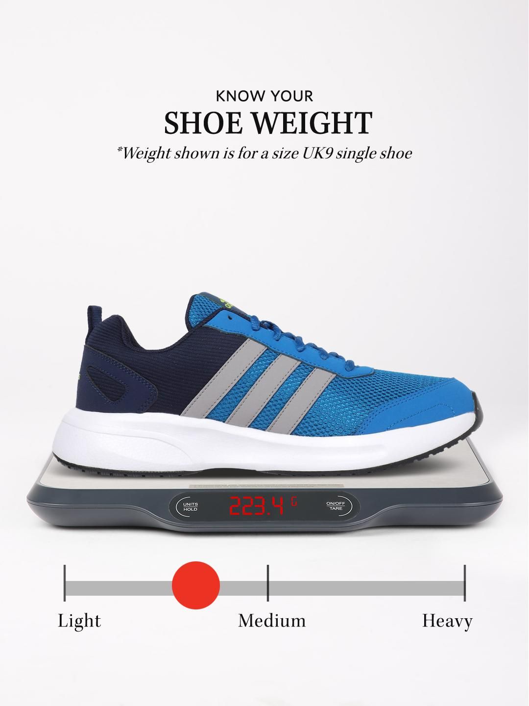  ADIDAS Men Blue & Grey Adiglide Woven Design Running Shoes