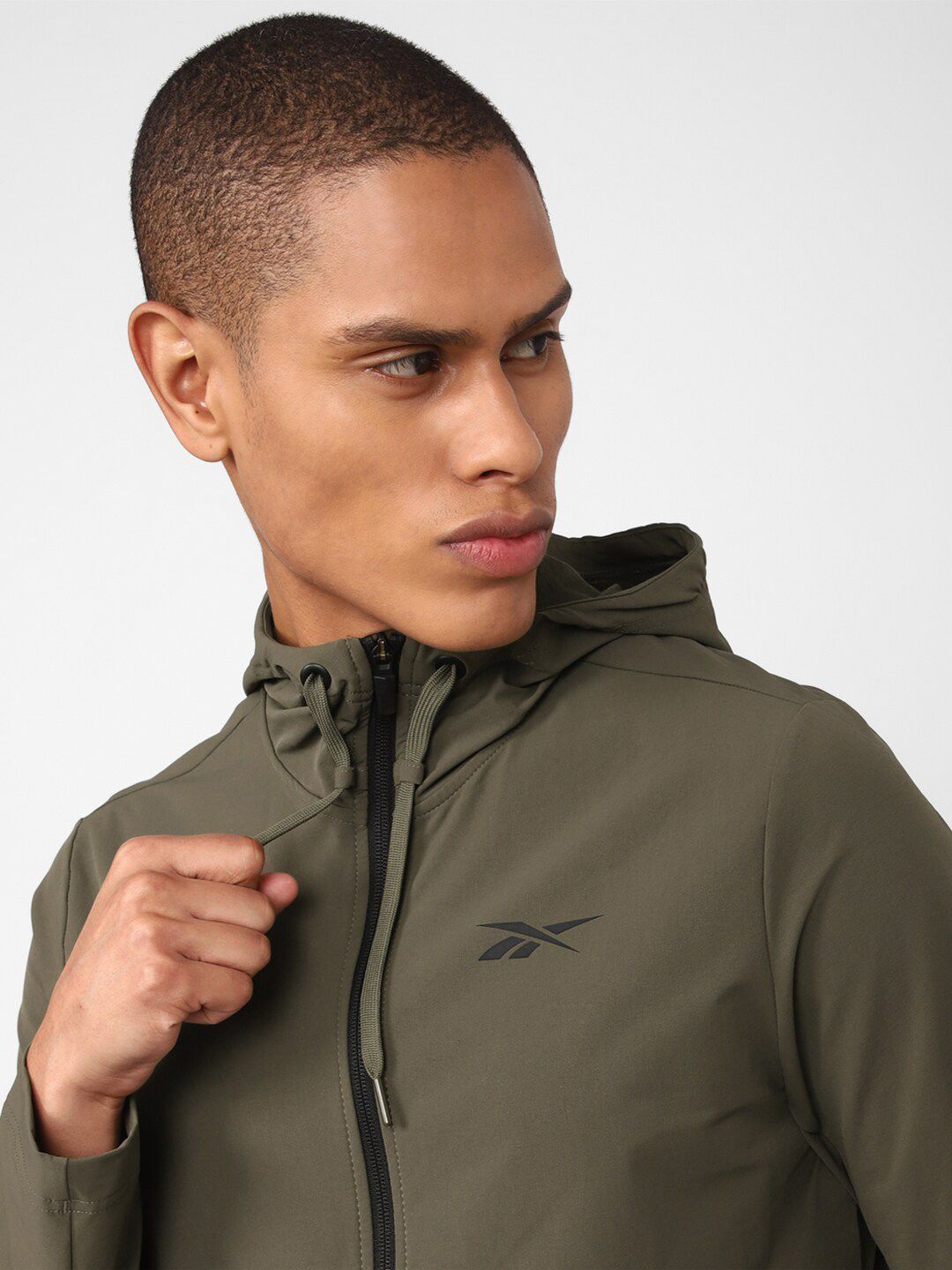  Reebok Men TS Performance FZ Hooded Sweatshirt