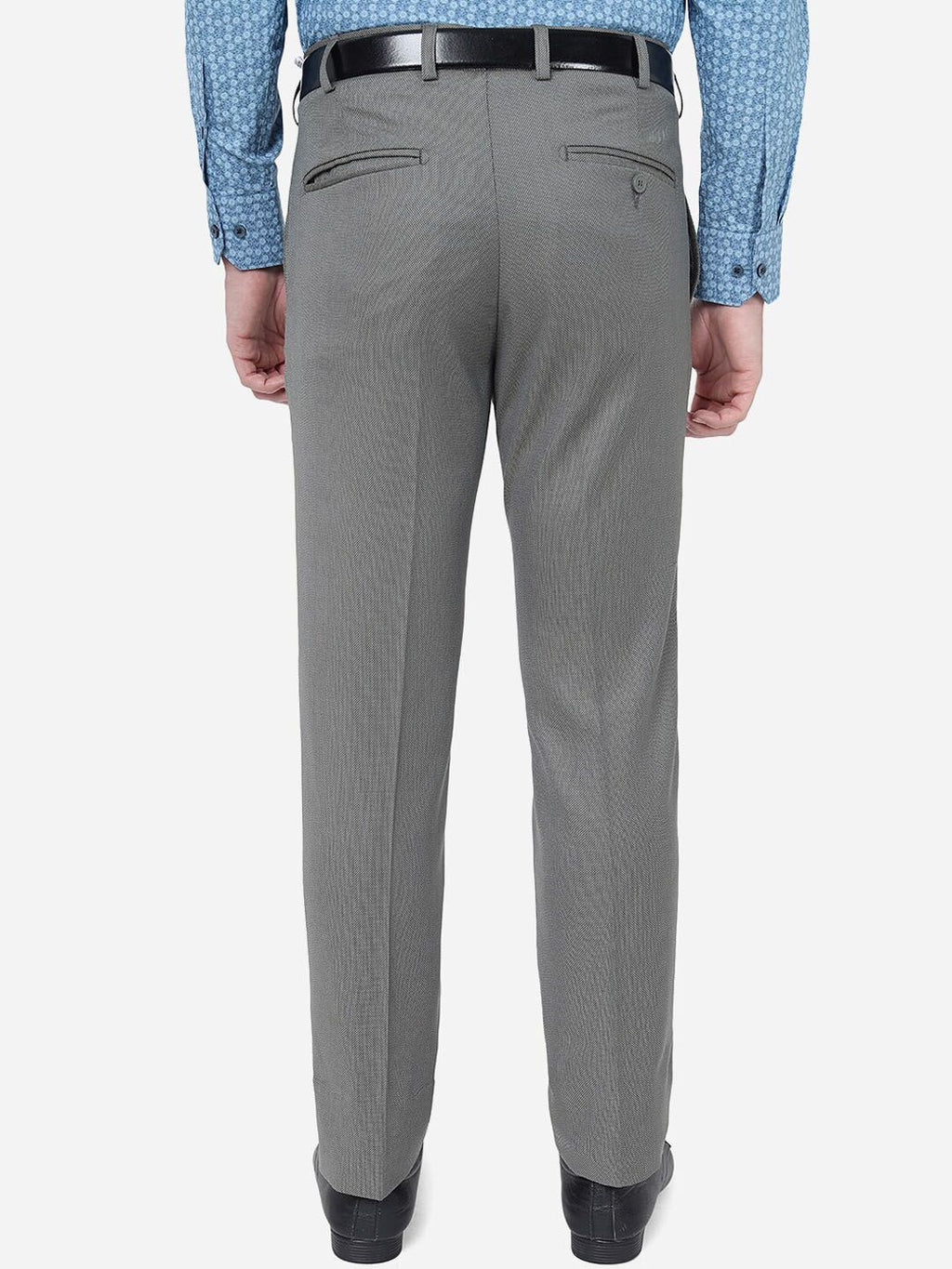  METAL Men Slim Fit Formal Trousers