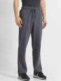  Jockey Men Charcoal Grey Relaxed Fit Solid Track Pants