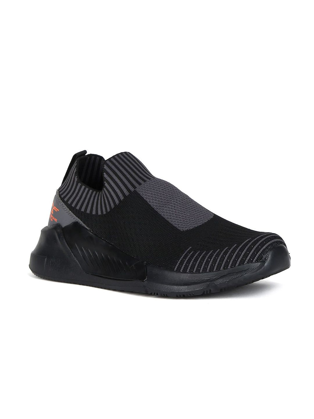 Flying Machine Men Black Textile Walking Shoes