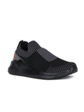  Flying Machine Men Black Textile Walking Shoes