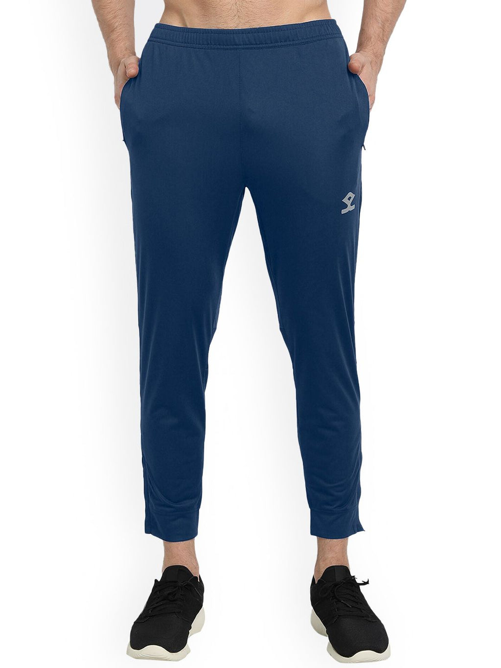  Shrey Men Tapered Leg Fit Sports Track Pants
