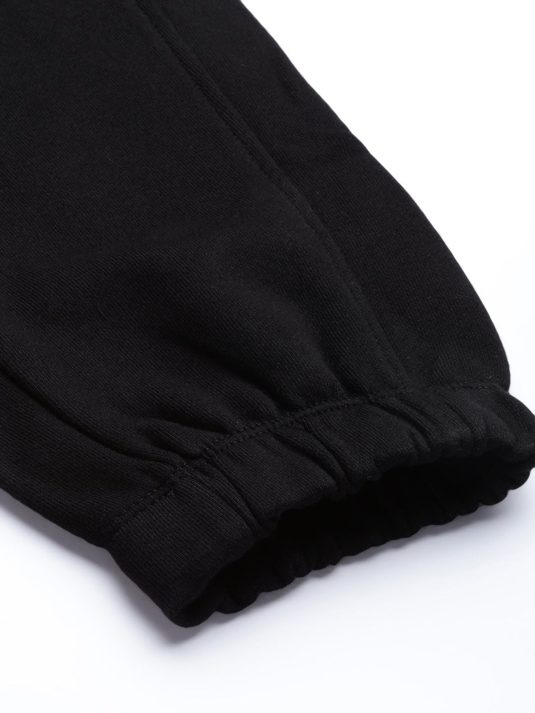  Calvin Klein Jeans Men Black Solid Pure Cotton Joggers