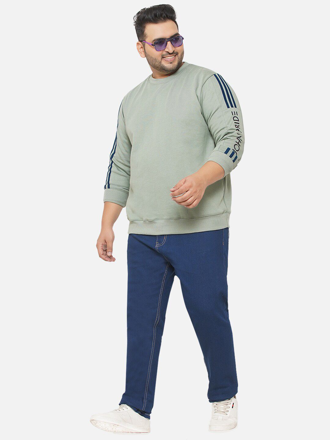  John Pride Men Plus Size Sweatshirt