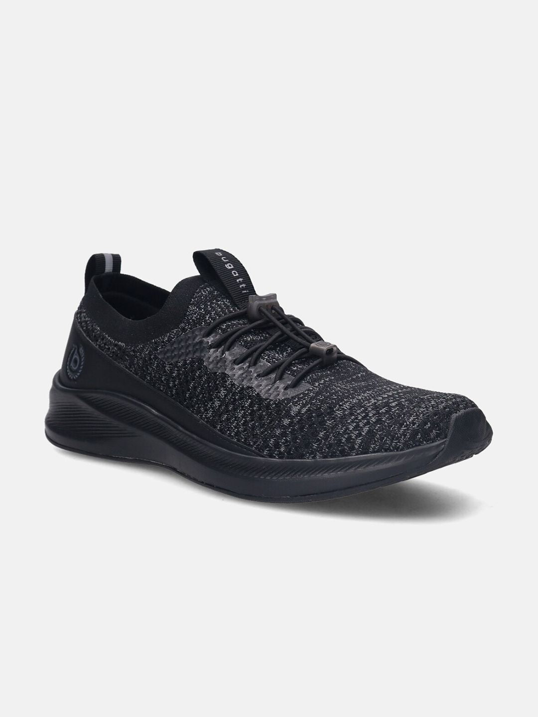  Bugatti Takka Black Knitted Sneakers