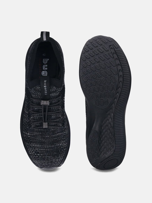  Bugatti Takka Black Knitted Sneakers