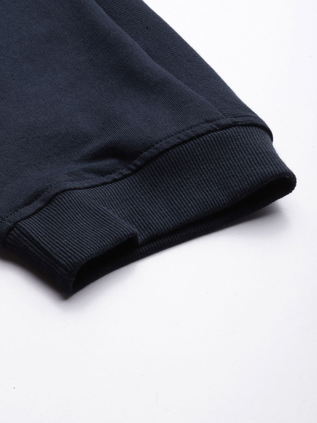  WROGN Men Navy Blue Solid Slim Fit Joggers