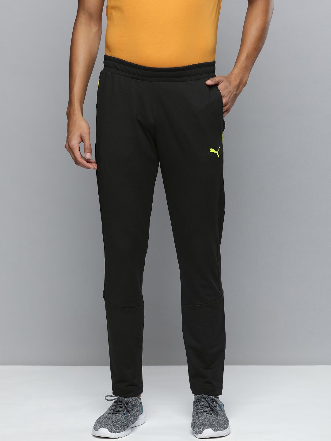  One8 X PUMA Men Virat Kohli Active Slim Fit Training Track Pants