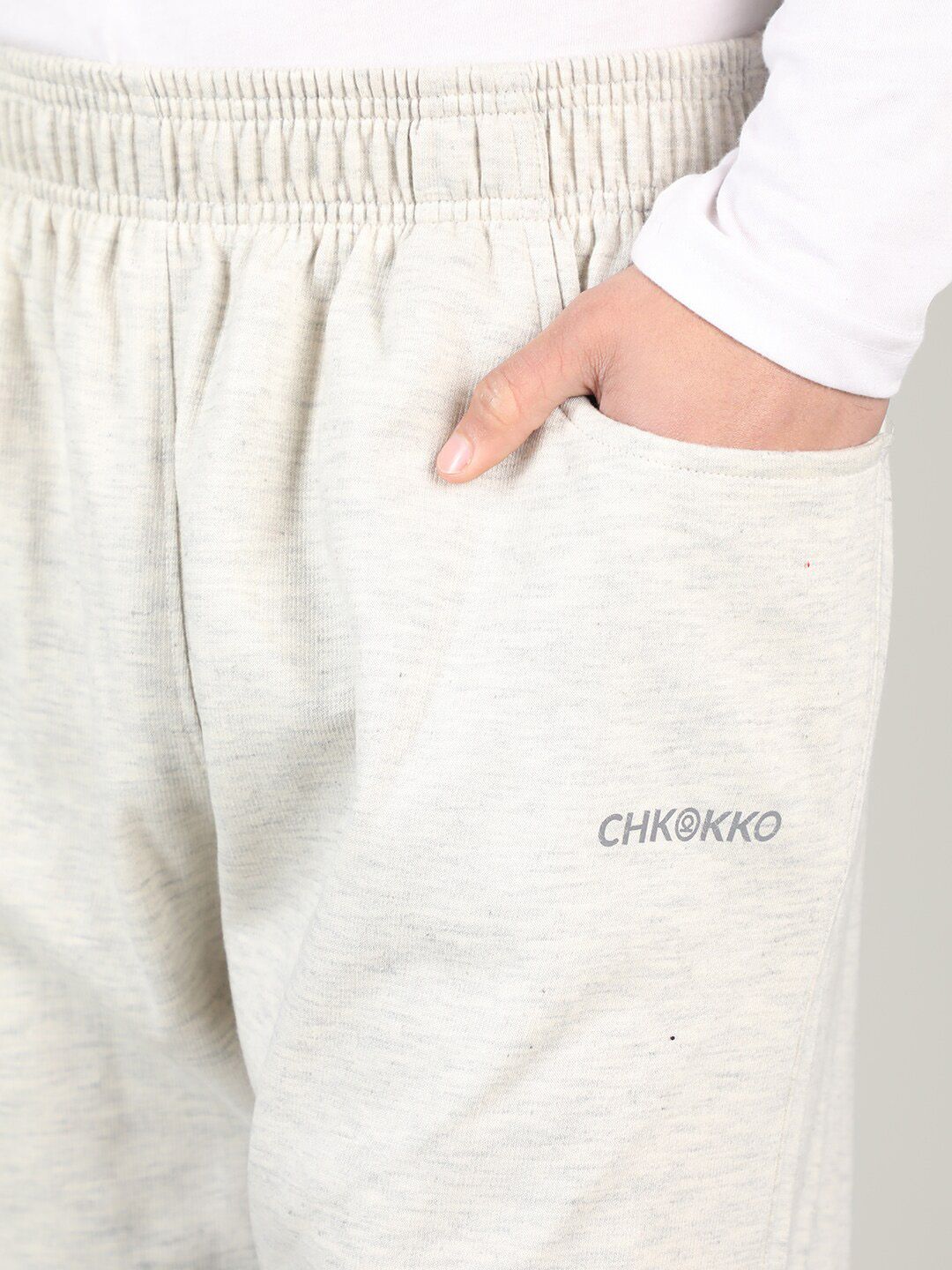  CHKOKKO Men Colorblocked Hooded Zipper Tracksuit