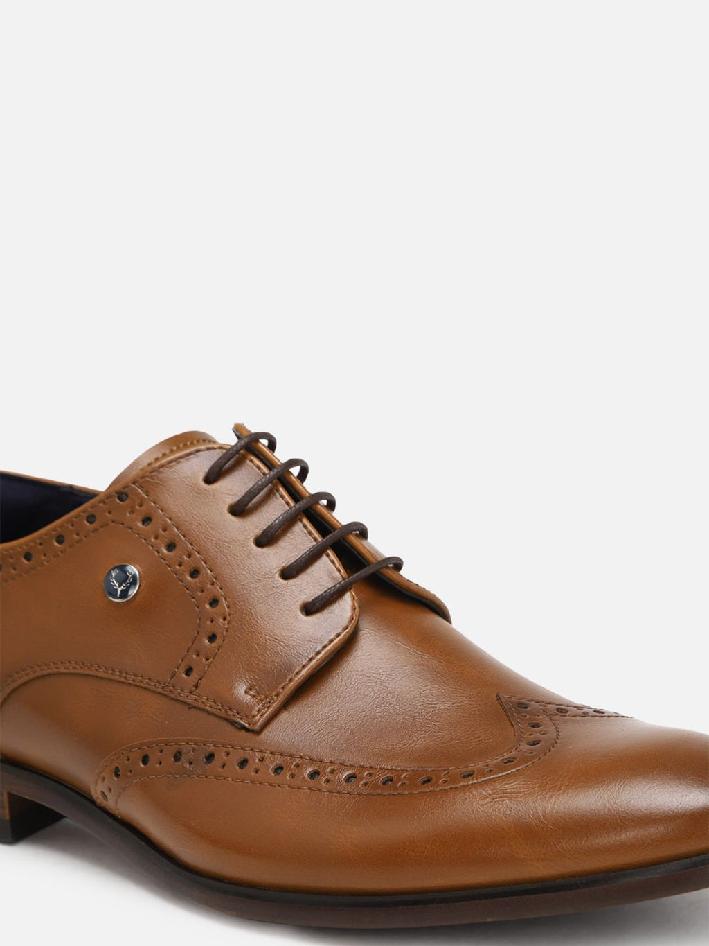  Allen Solly Men Lace-Ups Leather Formal Brogues