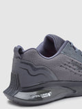  ASIAN Men Grey Mesh Running Non-Marking Shoes