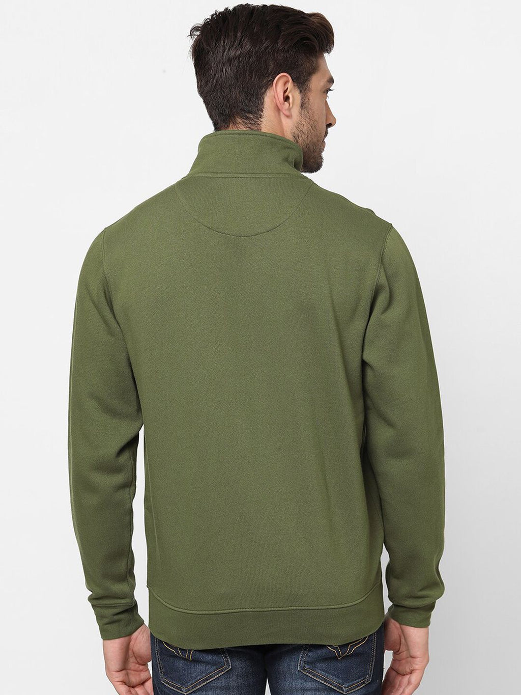  Pepe Jeans Men Olive Green Sweatshirt