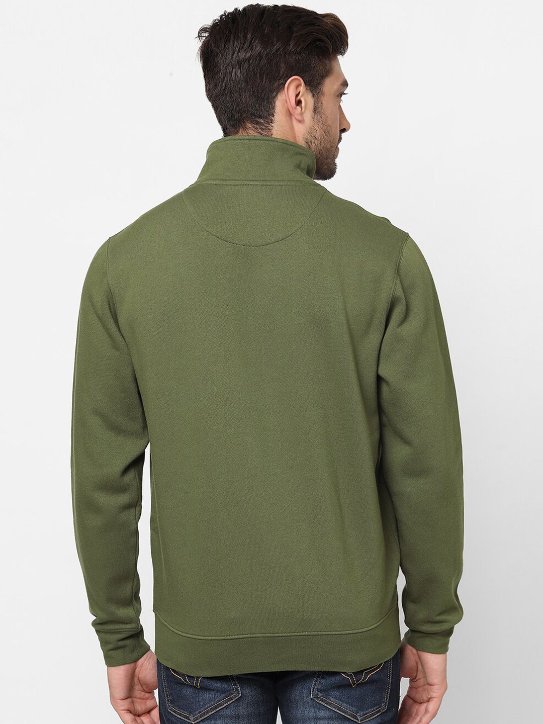  Pepe Jeans Men Olive Green Sweatshirt