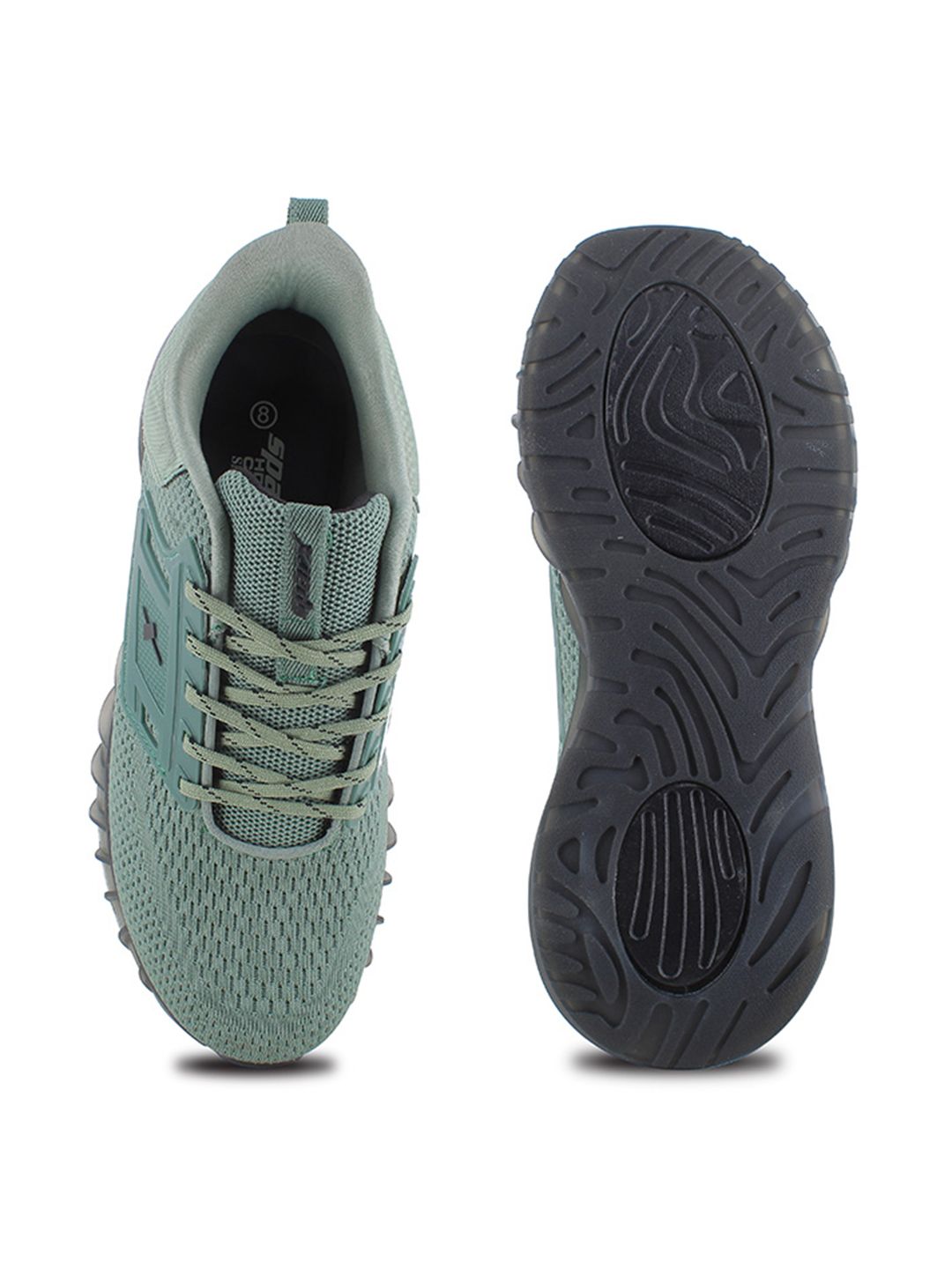  Sparx Men Green Mesh Running Non-Marking Shoes