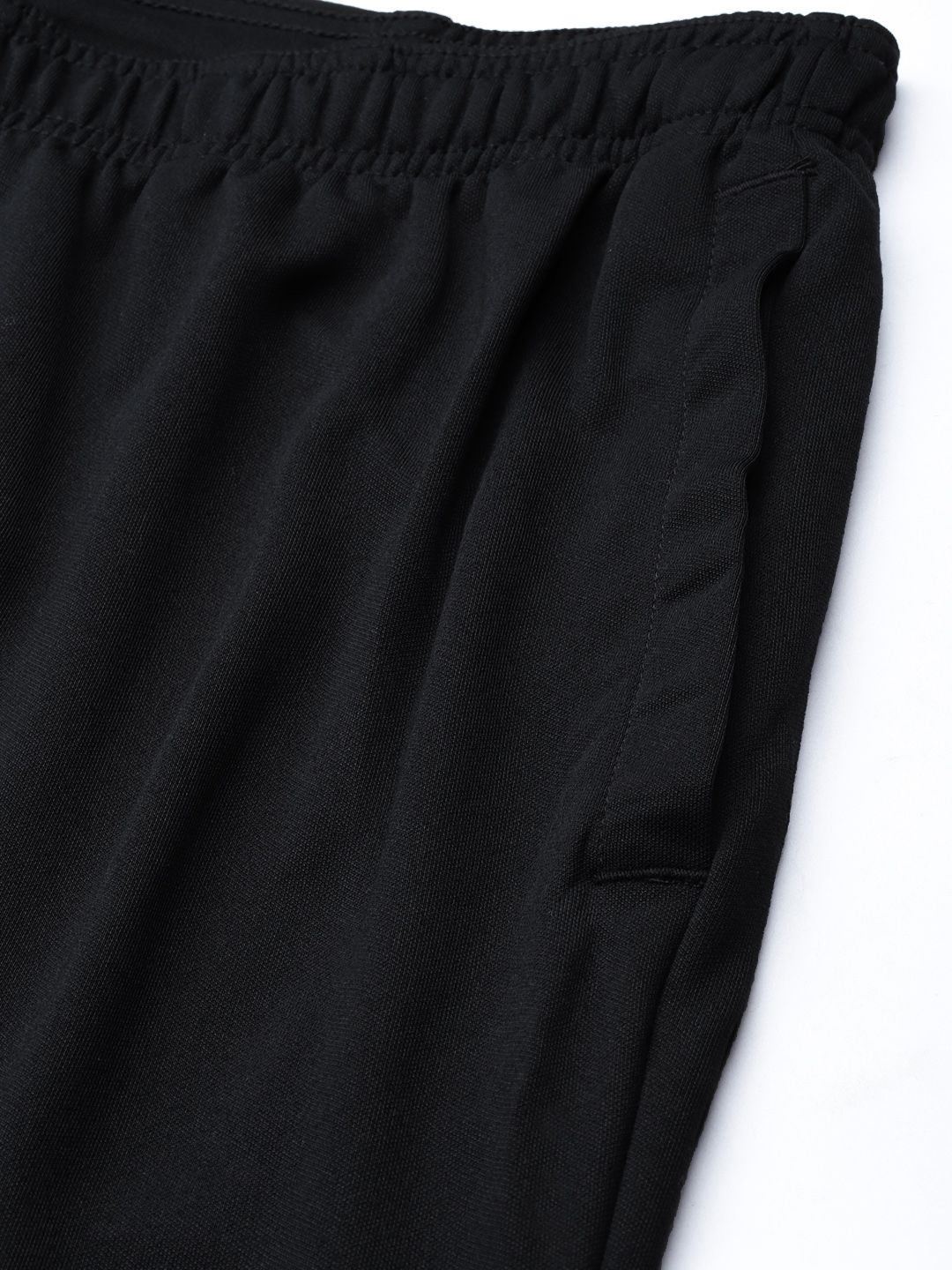  Nike Men Black Brand Logo Printed Dri-FIT Challenger Running Pants
