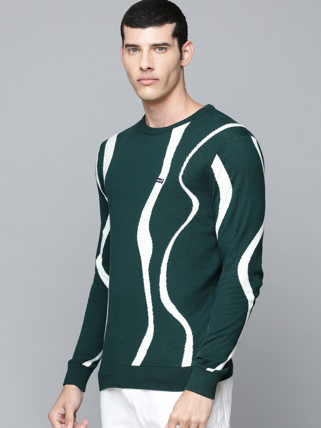  Levis Men Green Sweatshirt