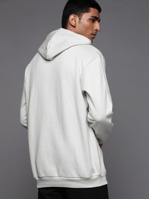  ADIDAS Originals Men Grey Pure Cotton Hooded FTL CC NMD Sweatshirt