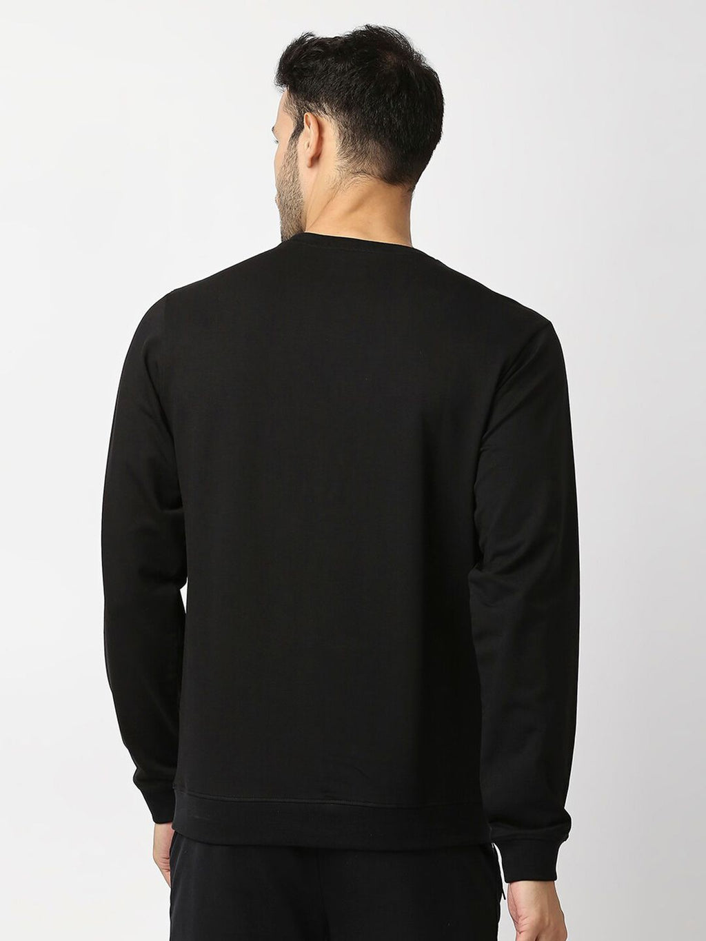  Pepe Jeans Men Black Printed Cotton Sweatshirt