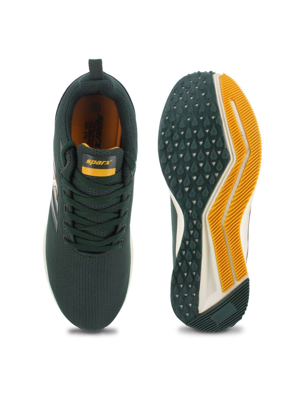  Sparx Men Green Mesh Running Shoes
