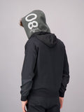  FREESOUL Men Black Printed Hooded Sweatshirt