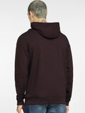  Jack & Jones Men Purple Hooded Sweatshirt