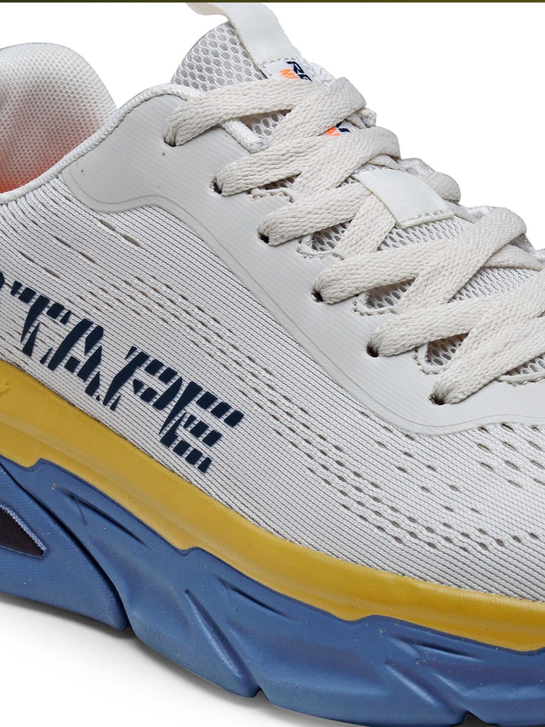  Red Tape Men White Mesh Walking Shoes