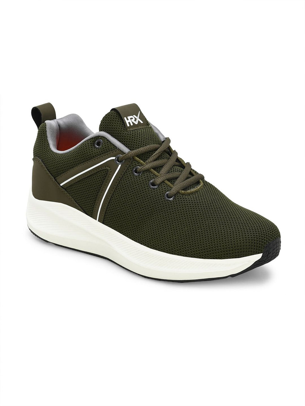  HRX By Hrithik Roshan Men Olive Green Memory Foam Technology Running Shoes