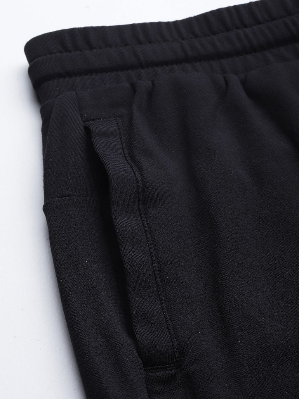  Jockey Men Black Solid Straight Fit Stay-Dry Track Pants