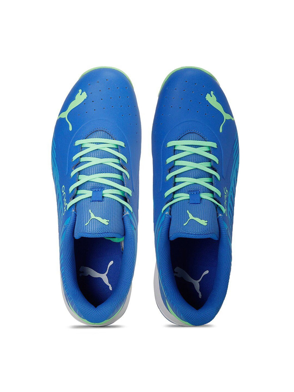  Puma Men Blue 22 FH Rubber Cricket Shoes