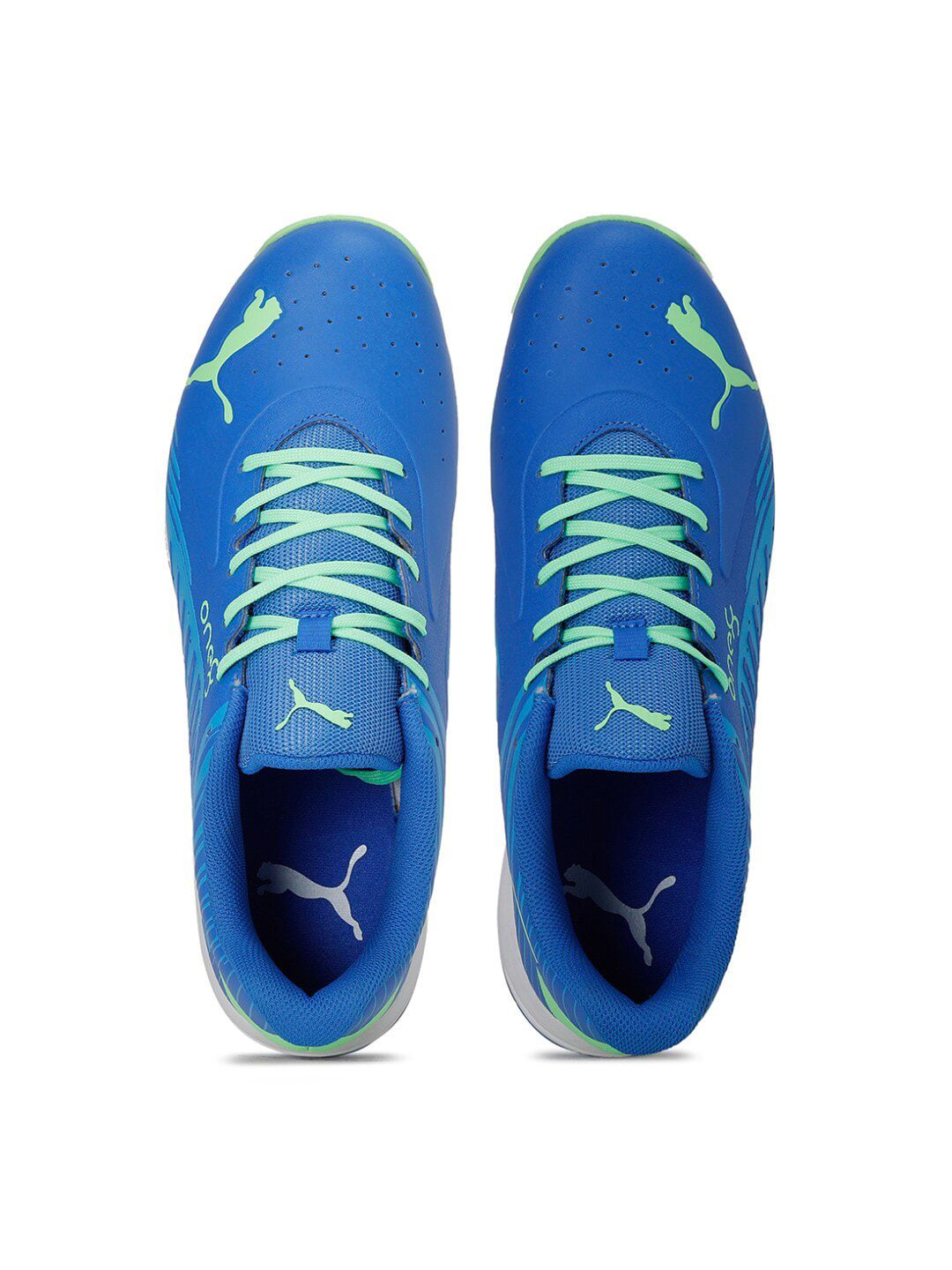  Puma Men Blue 22 FH Rubber Cricket Shoes