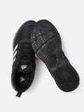 ADIDAS Men Black Self Striped Racard Running Shoes