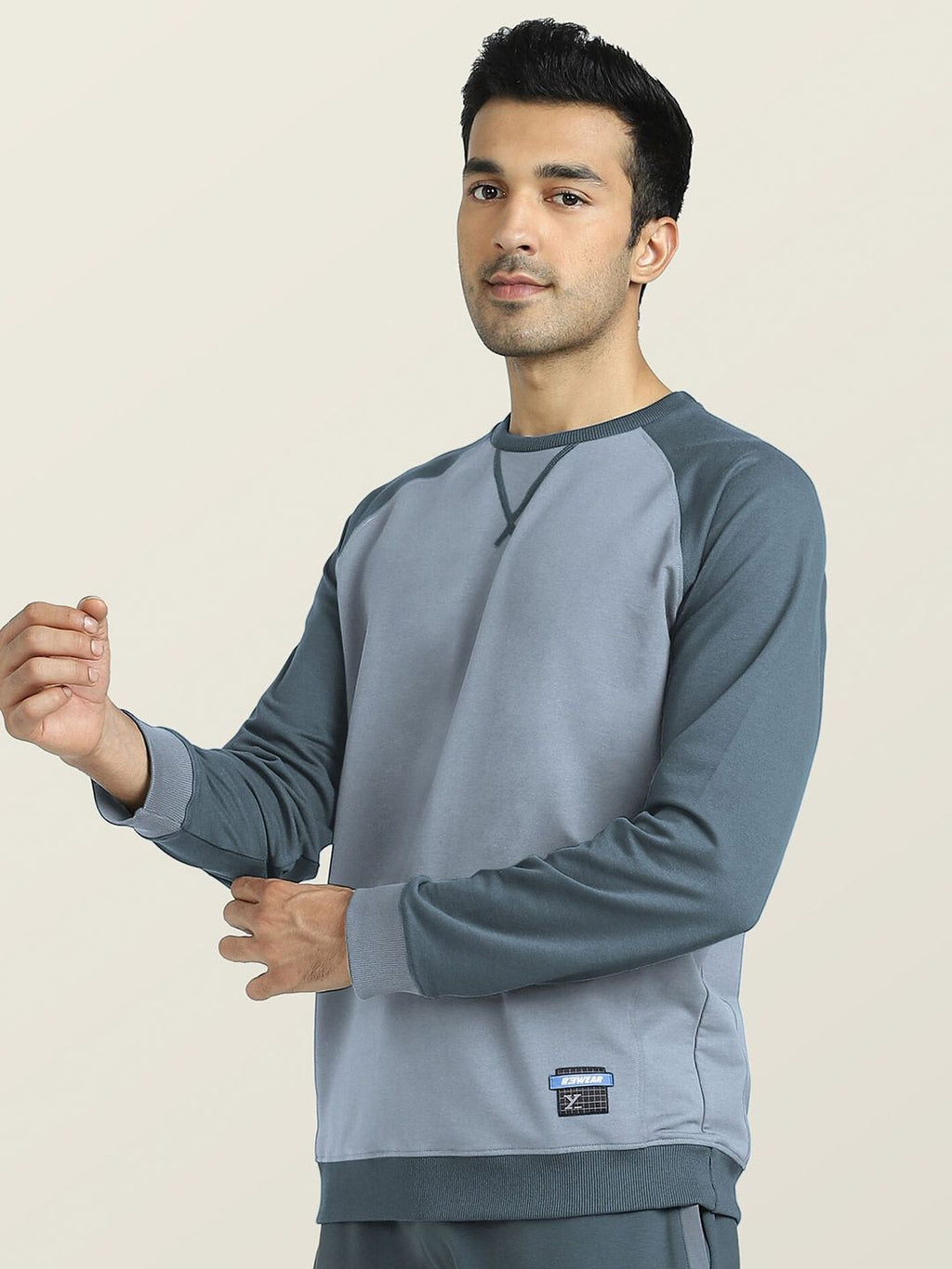  XYXX Round Neck Cotton Sweatshirt